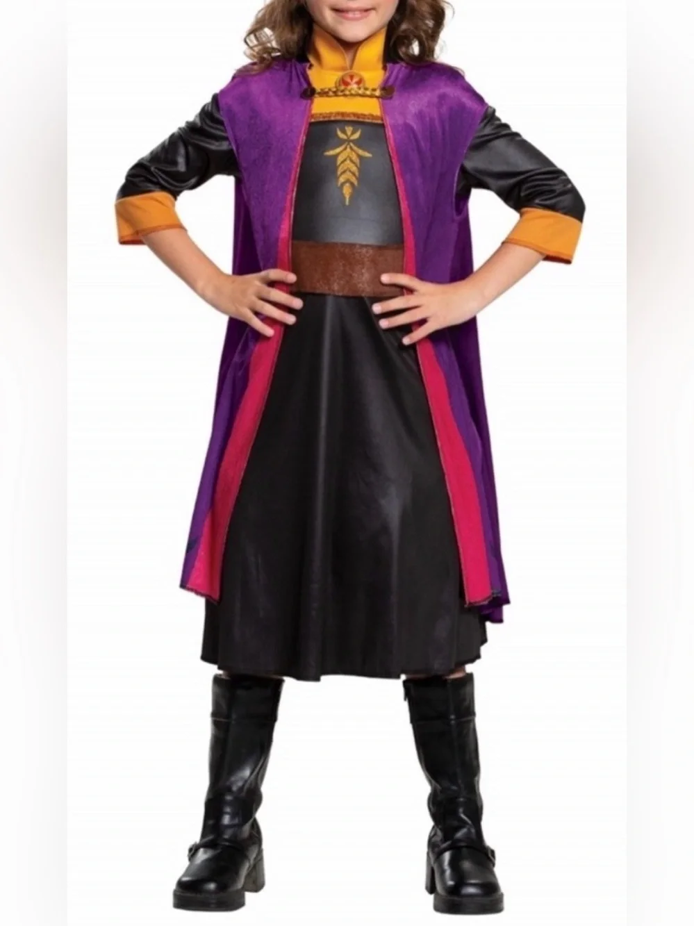 Disney Frozen 2 Ana Costume for Girls Halloween Costume- (Size: M 7/8)
